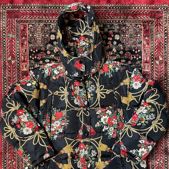 Gucci Padded Puffer Flower Coat - Picture 2 of 16
